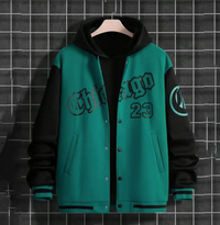 American Baseball Jacket Baggy Casual Jacket - thumbnail 54