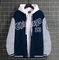 American Baseball Jacket Baggy Casual Jacket - thumbnail 23
