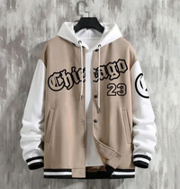 American Baseball Jacket Baggy Casual Jacket - thumbnail 2