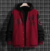 American Baseball Jacket Baggy Casual Jacket - thumbnail 13