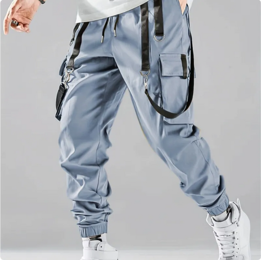 Multi-Pocket Techwear Cargo Pants